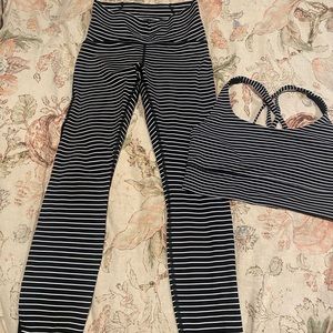 Lululemon Striped Set